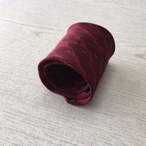 Stafford Executive New-All Silk Red Men's Neck Tie